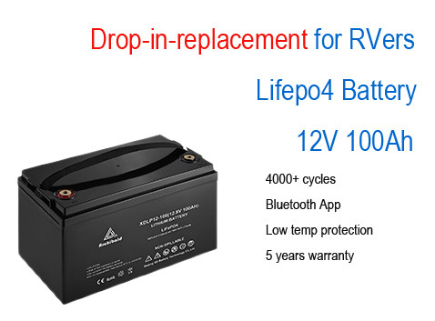 태양 전지판 / 물 펌프를 위한 고온 Lifepo4 배터리 12v 200ah