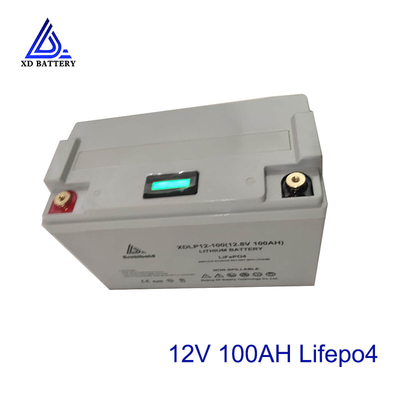 빨리 실링된 재충전 가능 배터리를 수송하는 주식에서 12V 100AH 리튬 이온 RV 전지